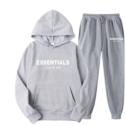 Grey Essentials Tracksuit