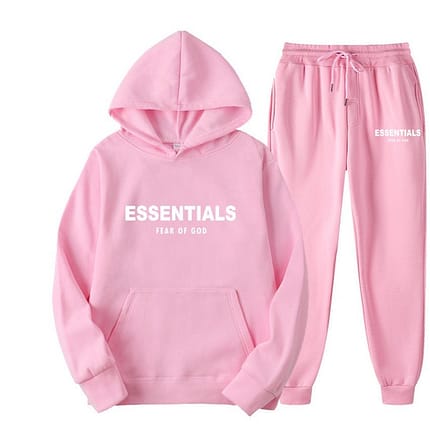 Essentials Pink Tracksuit